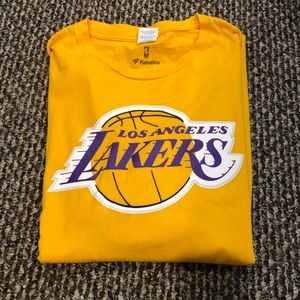 LeBron James Los Angeles Lakers Fanatics Team Playmaker Name & Number T-Shirt